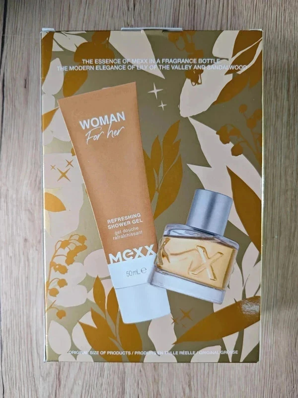 [N3UF] Coffret cadeau femme MEXX – Eau de toilette 20 ml  -3482+ Gel douche 50 ml – photo 2